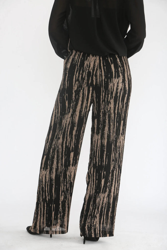 Layla Bark Print Trousers