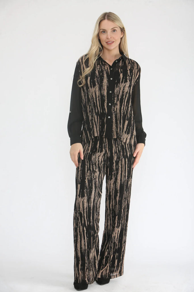 Layla Bark Print Shirt