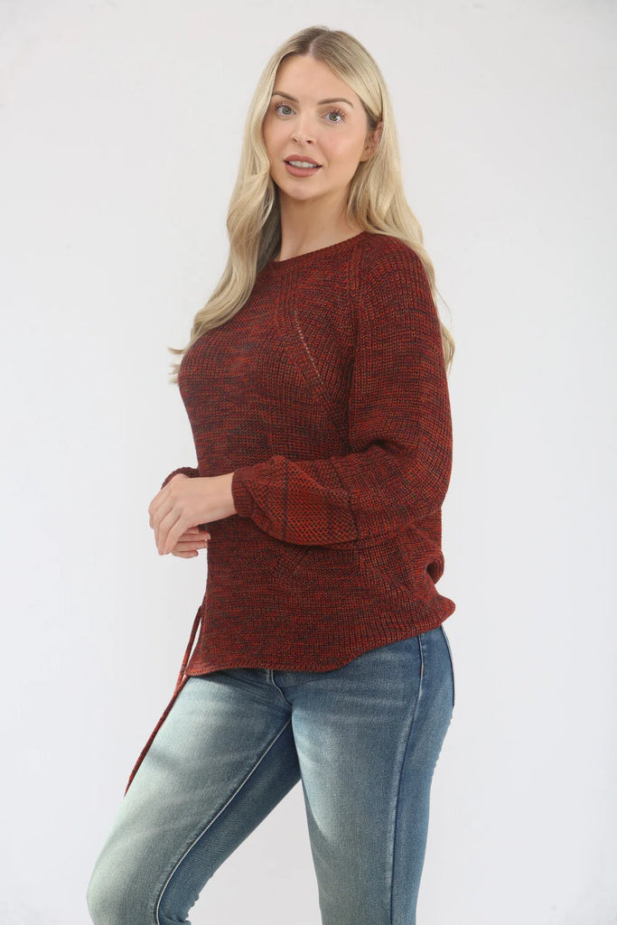 Simone Side Tie Knit