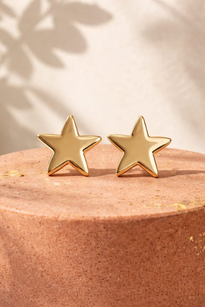 Alyssa Star Stud Earrings