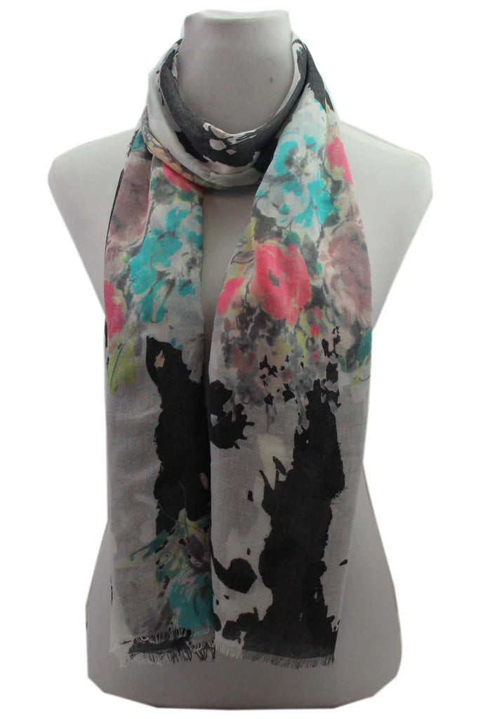 Savannah Peony Print Scarf