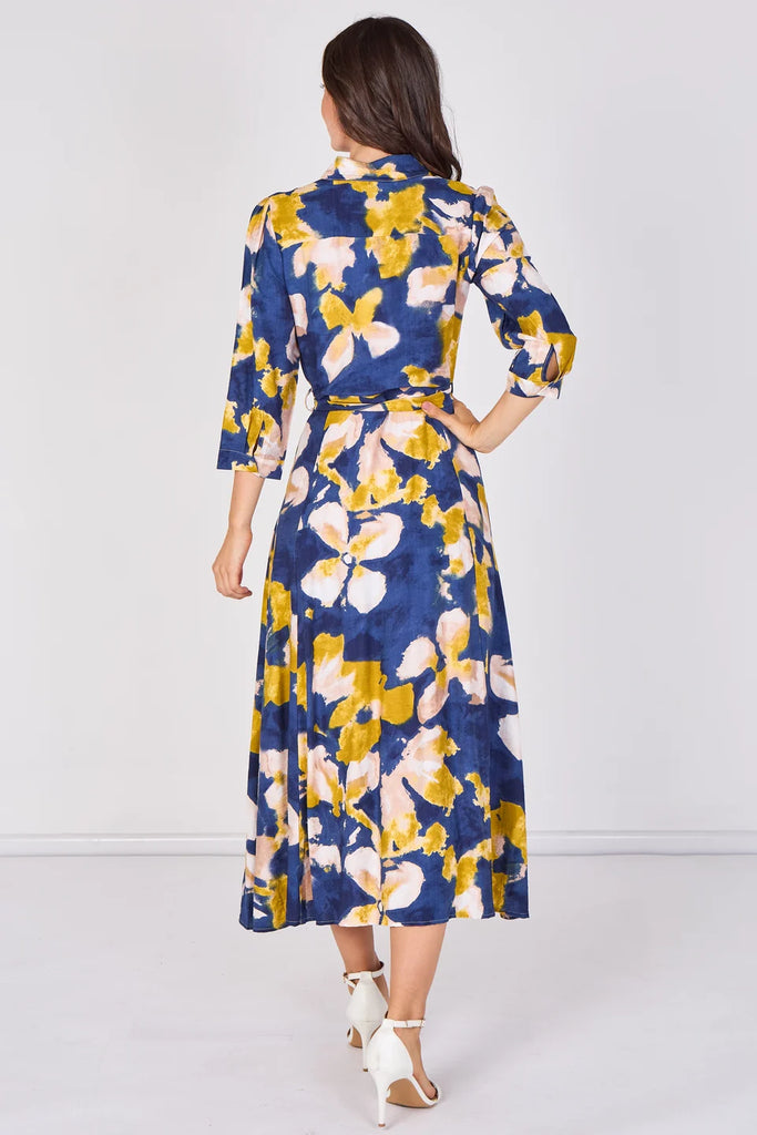 Sonya Tie Dye Shirt Dress