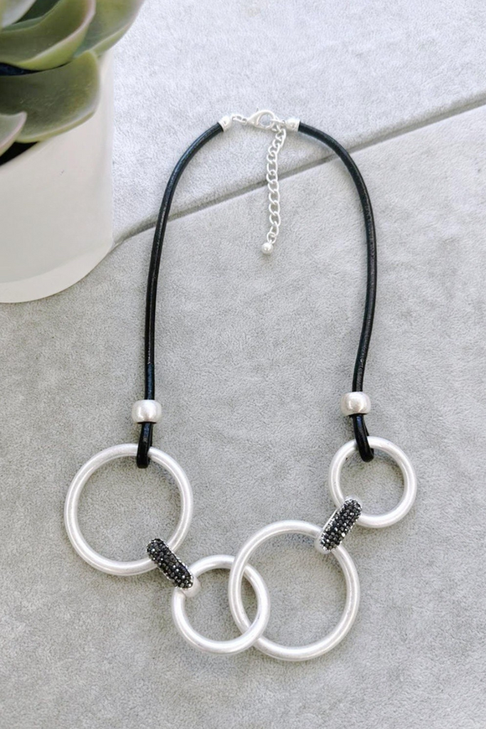 Mamie Multi Ring Necklace