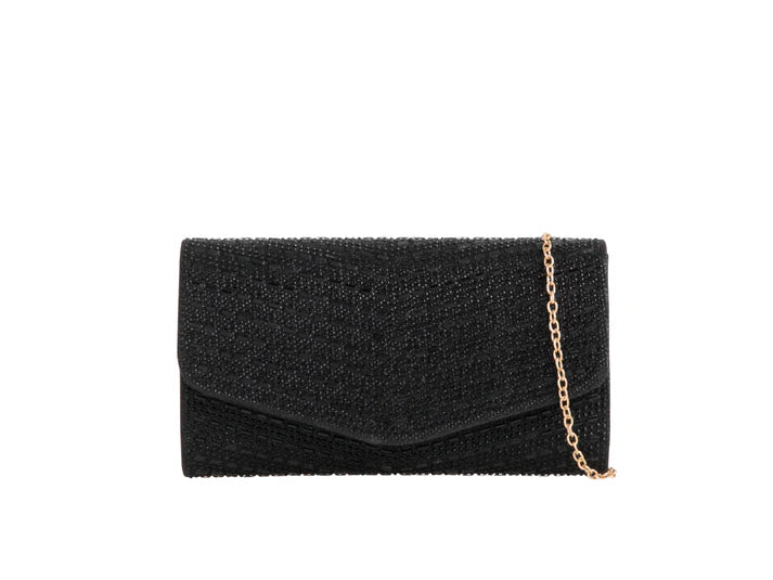 Melinda Diamanté Detail Clutch Bag