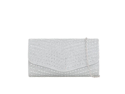 Melinda Diamanté Detail Clutch Bag