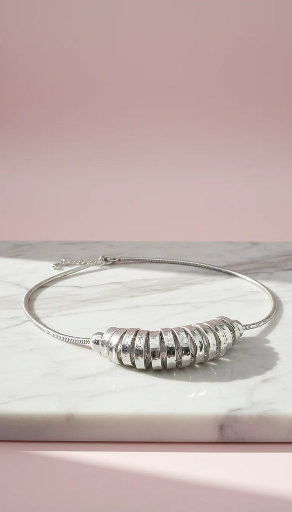 Kaia Abstract Statement Necklace