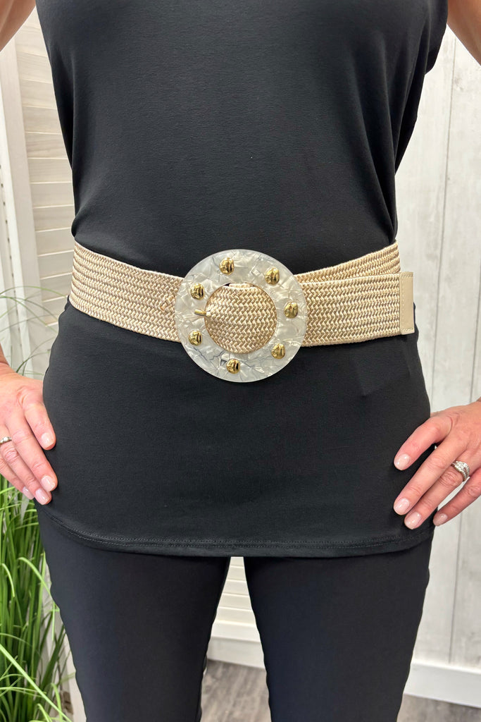 Kathleen Circle Buckle Belt