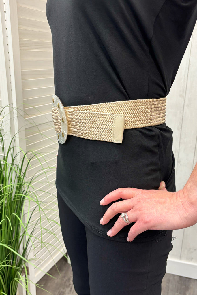 Kathleen Circle Buckle Belt