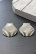 Glenn Textured Shell Earrings