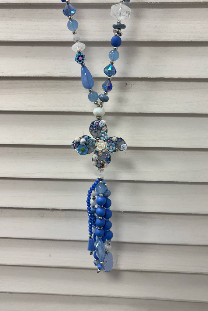 Talia Floral Detail Statement Necklace