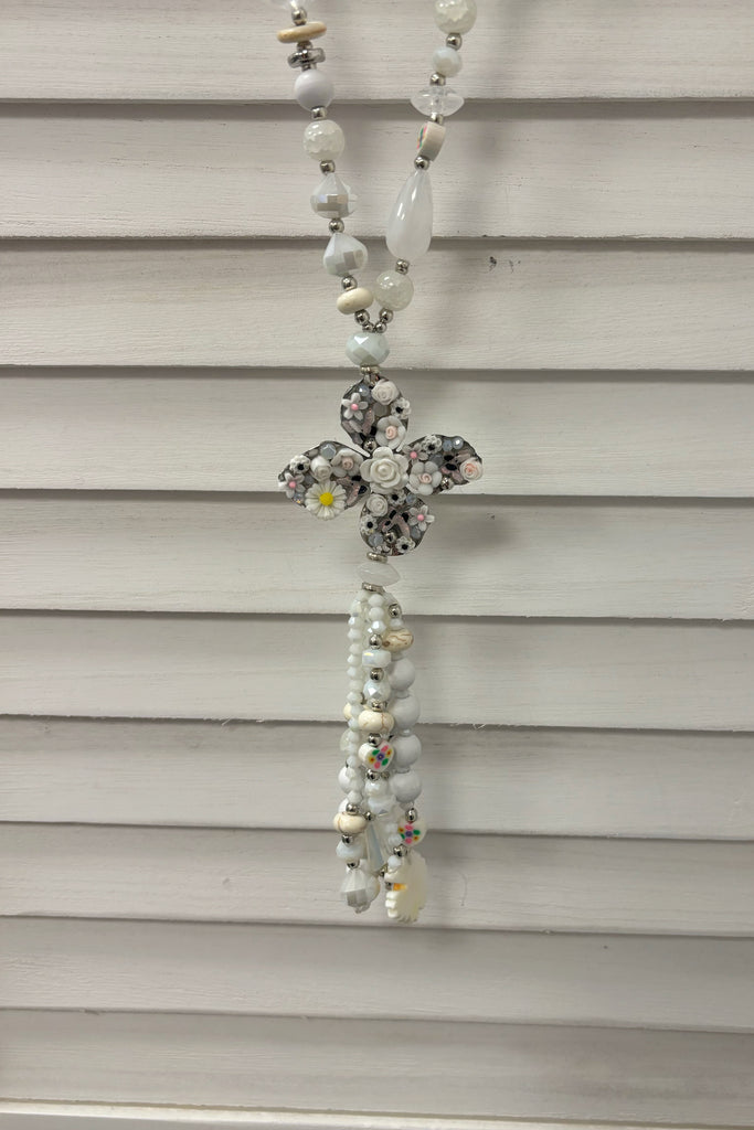 Talia Floral Detail Statement Necklace