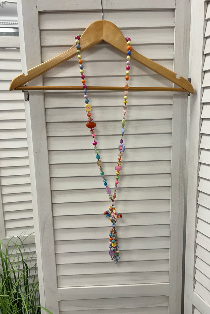 Talia Floral Detail Statement Necklace