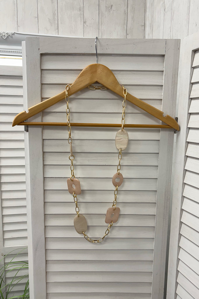 Noreen Statement Geometric Necklace