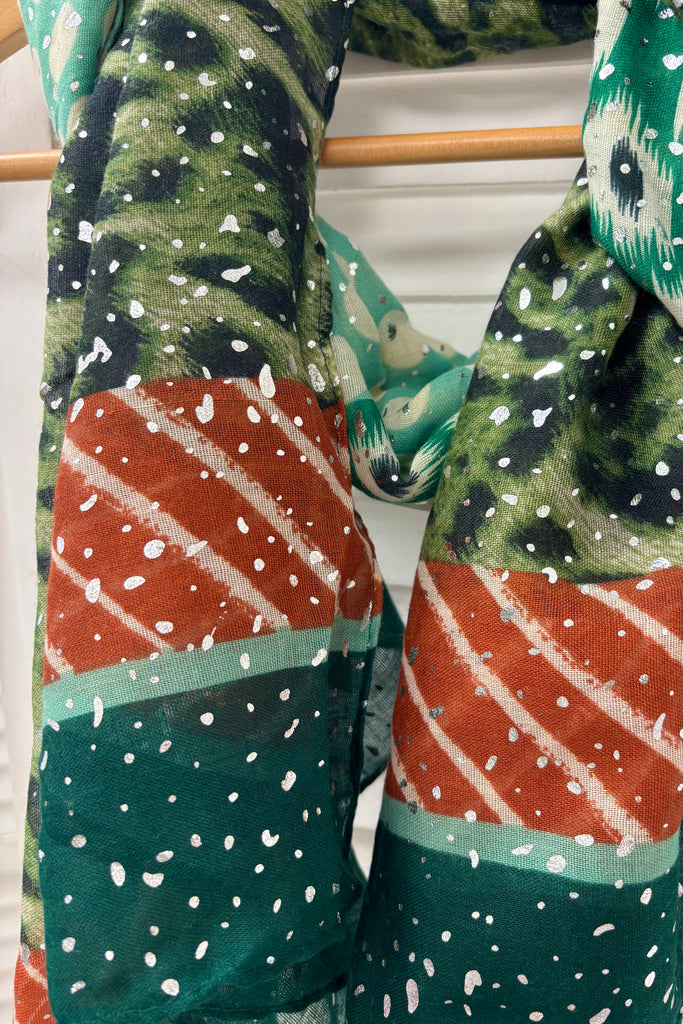 Matilda Leopard Spot Print Scarf