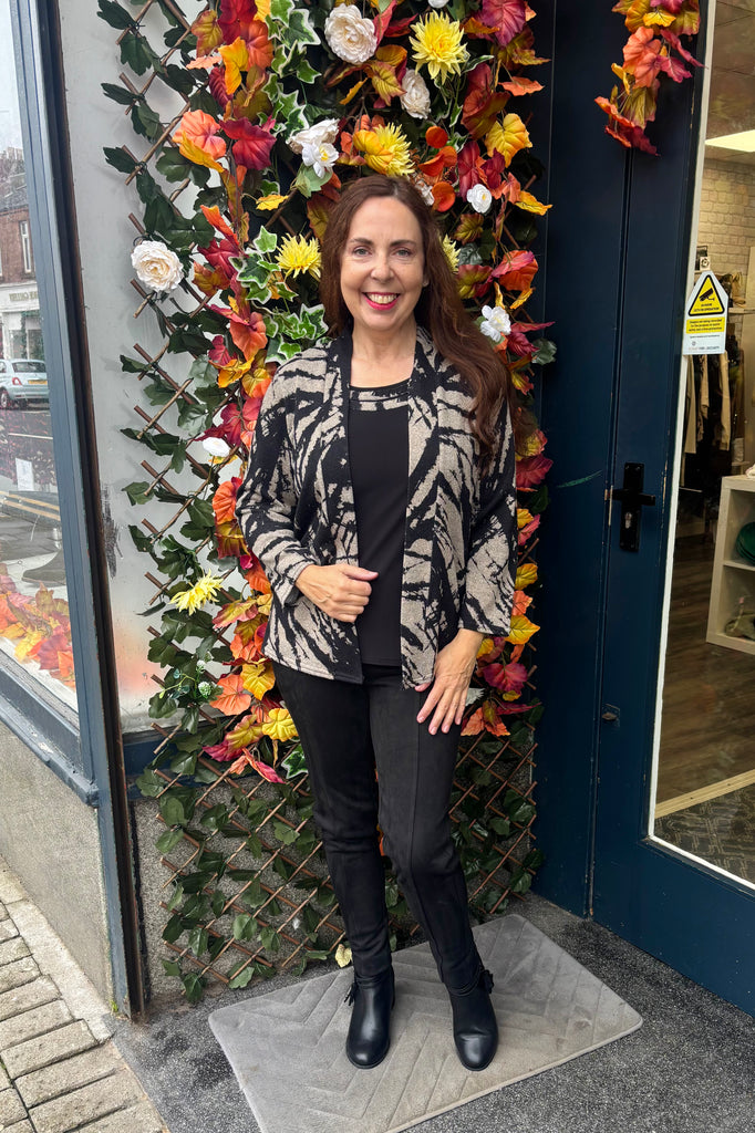 Emily Abstract Faux Twin Set