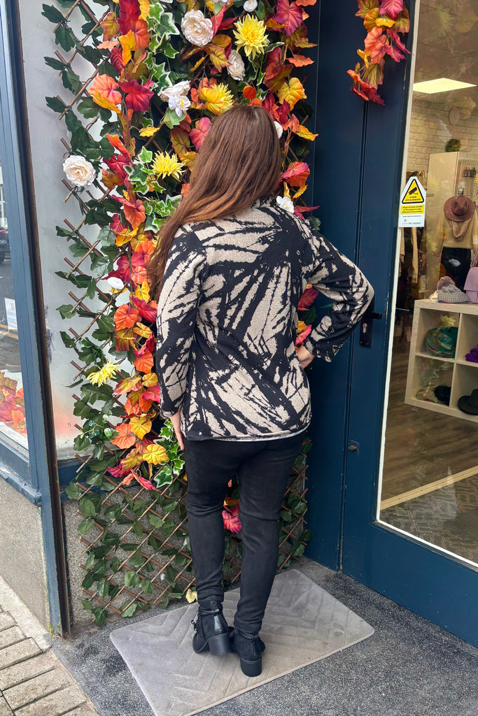 Emily Abstract Faux Twin Set