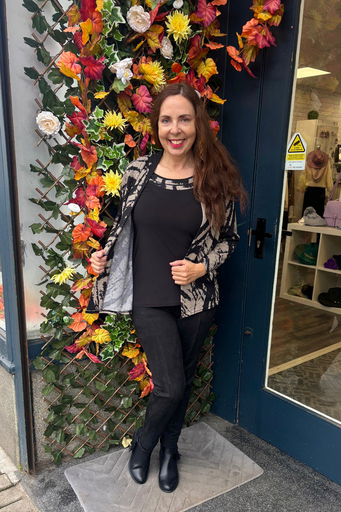 Emily Abstract Faux Twin Set