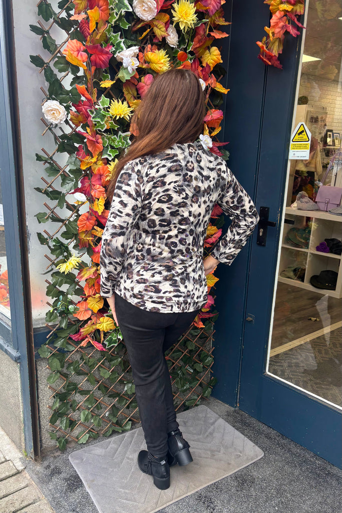 Karlie Animal Sparkle Shirt Style Top