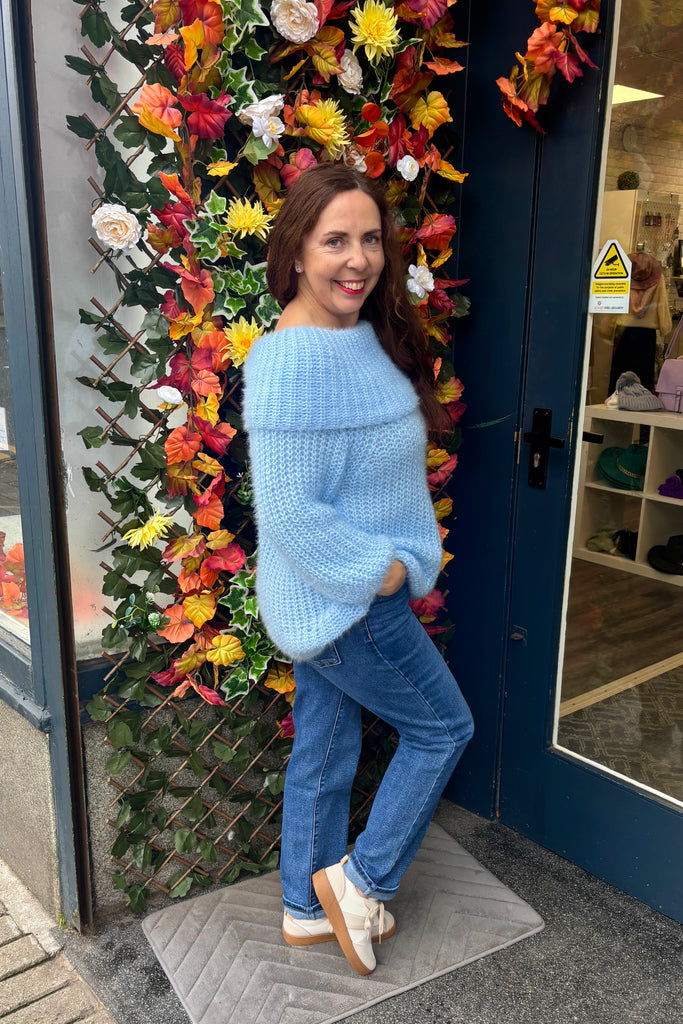 Betsy Statement Collar Knit