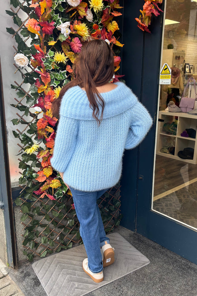 Betsy Statement Collar Knit