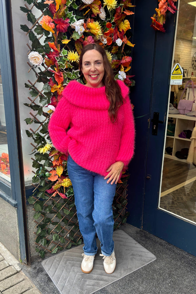 Betsy Statement Collar Knit