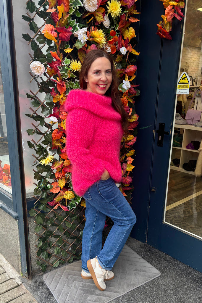 Betsy Statement Collar Knit