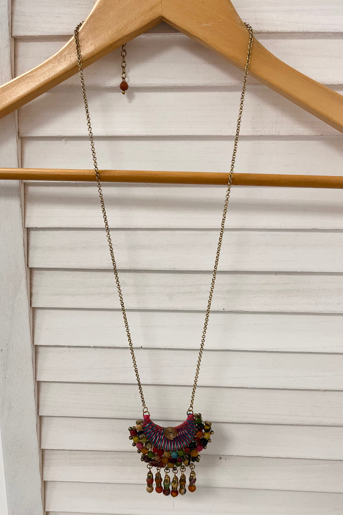 Neve Crescent Detail Necklace