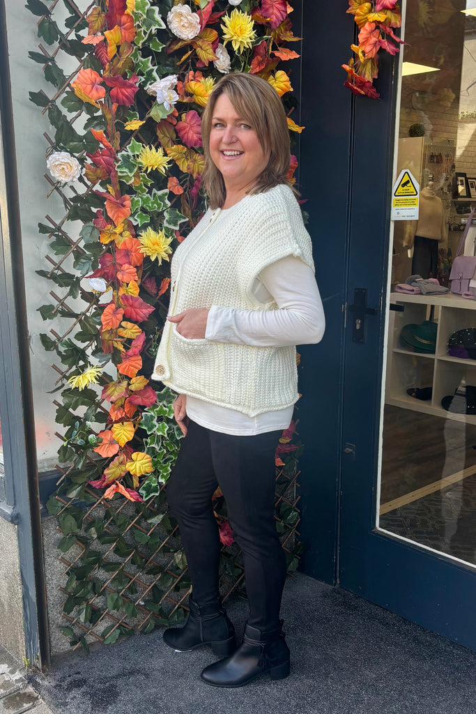 Amy Knitted Waistcoat