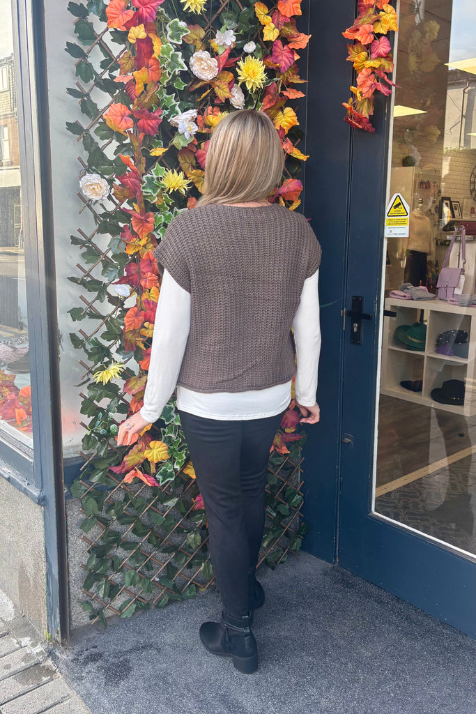 Amy Knitted Waistcoat