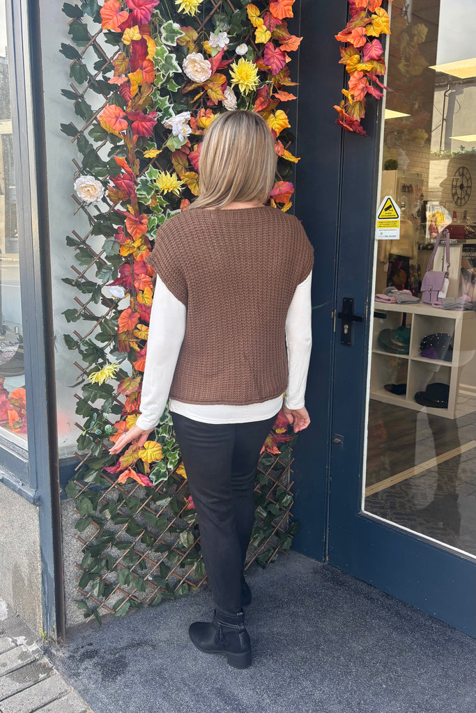 Amy Knitted Waistcoat