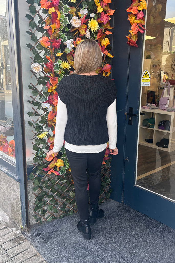 Amy Knitted Waistcoat