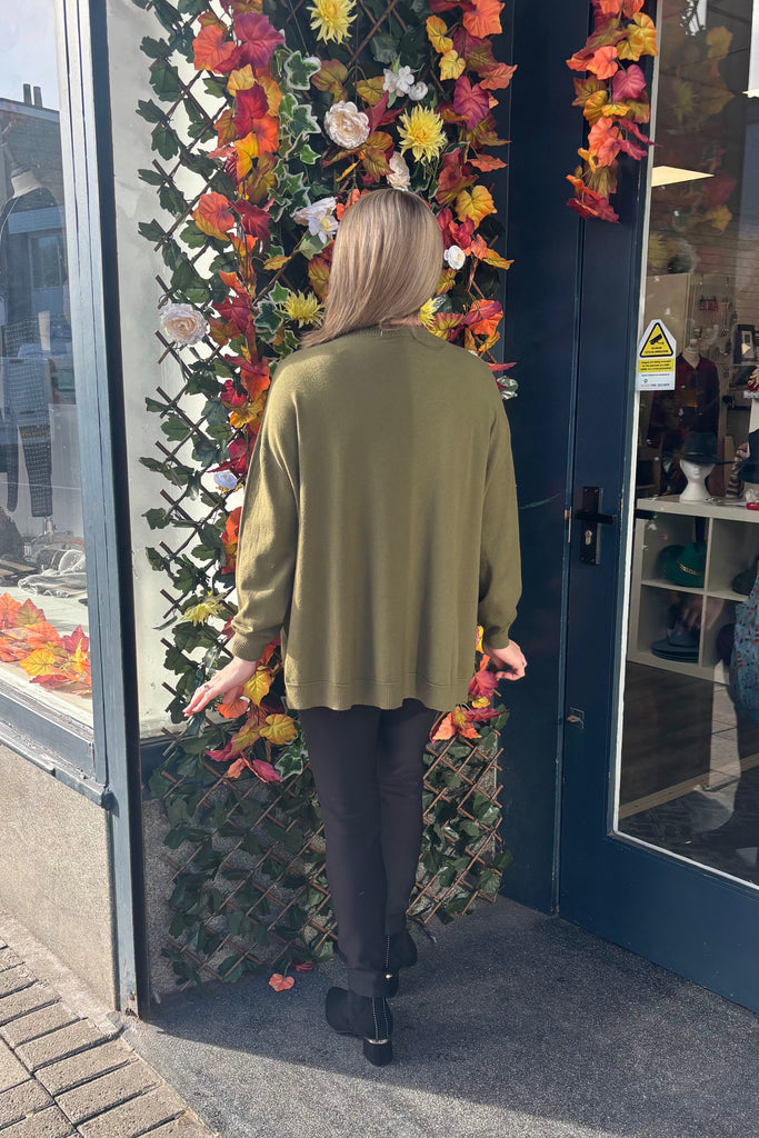 Heather Sequin Heart Knit