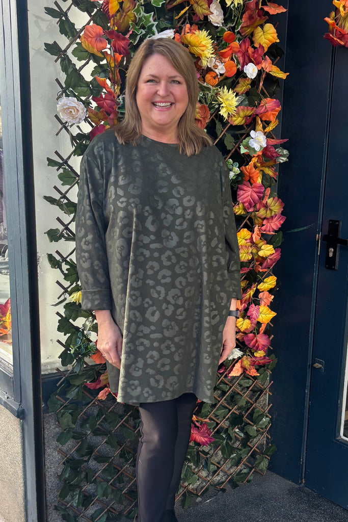 Rhea Leopard Print Tunic