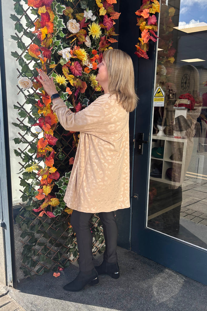 Rhea Leopard Print Tunic