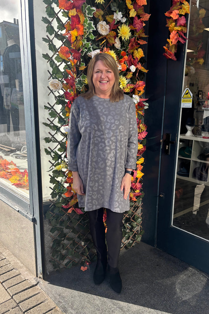 Rhea Leopard Print Tunic