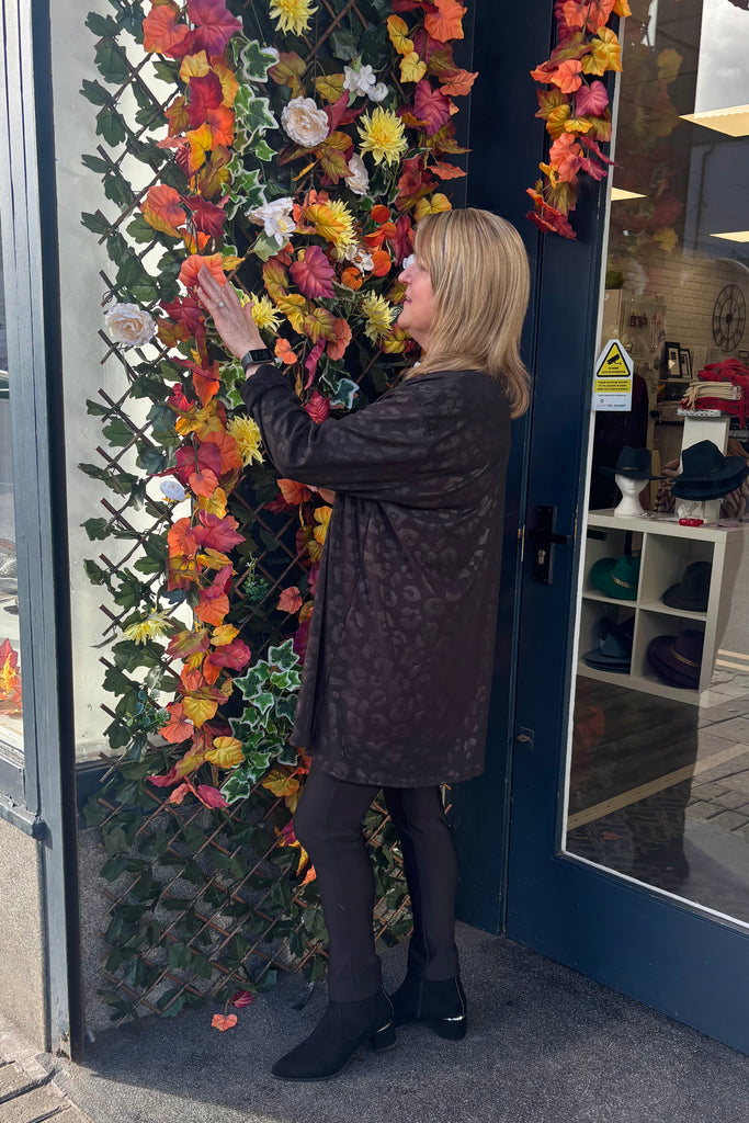Rhea Leopard Print Tunic
