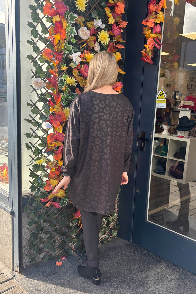 Rhea Leopard Print Tunic