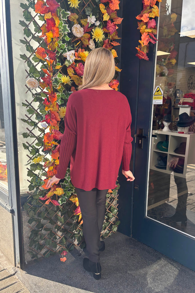 Ashley Patch Pocket Knit