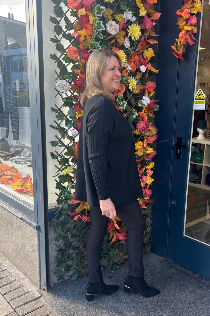 Ashley Patch Pocket Knit