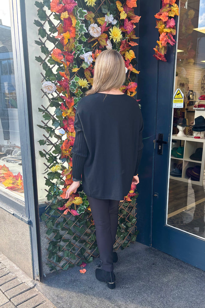 Ashley Patch Pocket Knit