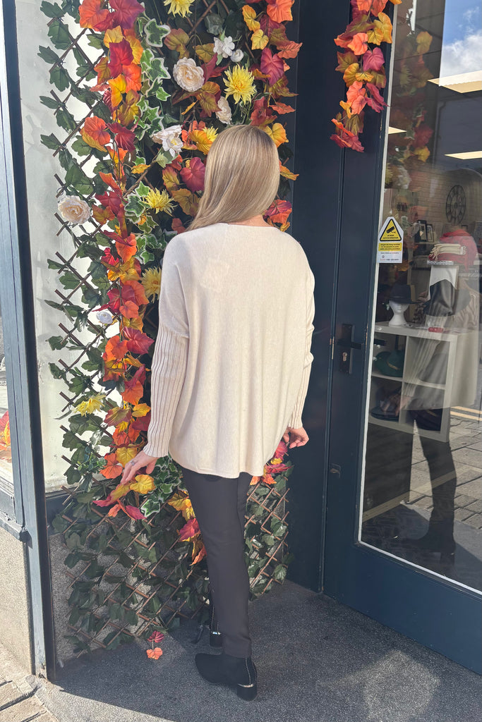 Ashley Patch Pocket Knit