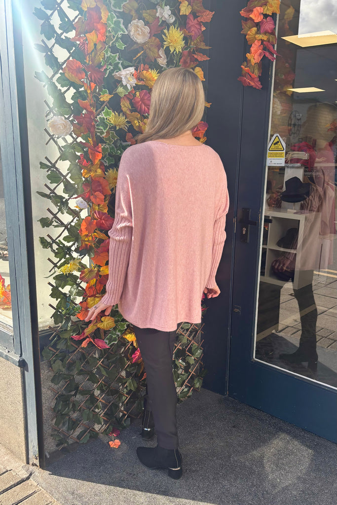 Ashley Patch Pocket Knit