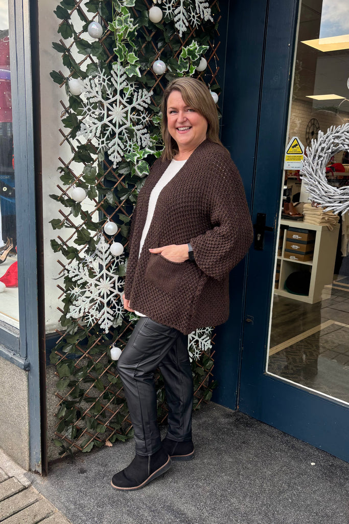 Adriana Chunky Knit Cardigan