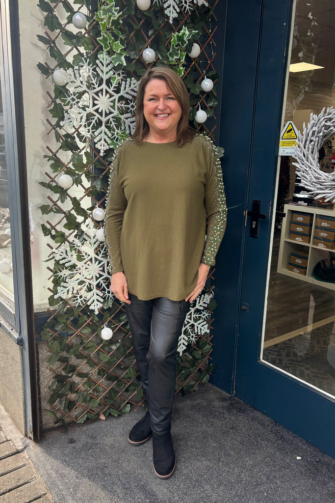 Serena Statement Sleeve Knit