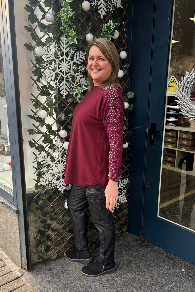 Serena Statement Sleeve Knit