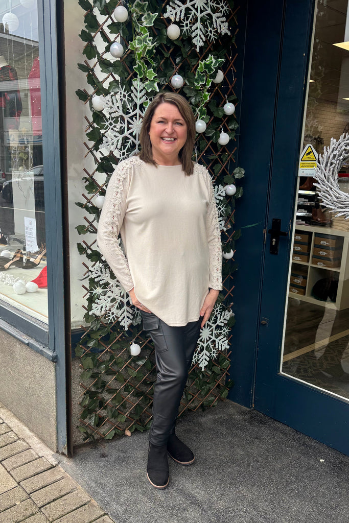 Serena Statement Sleeve Knit