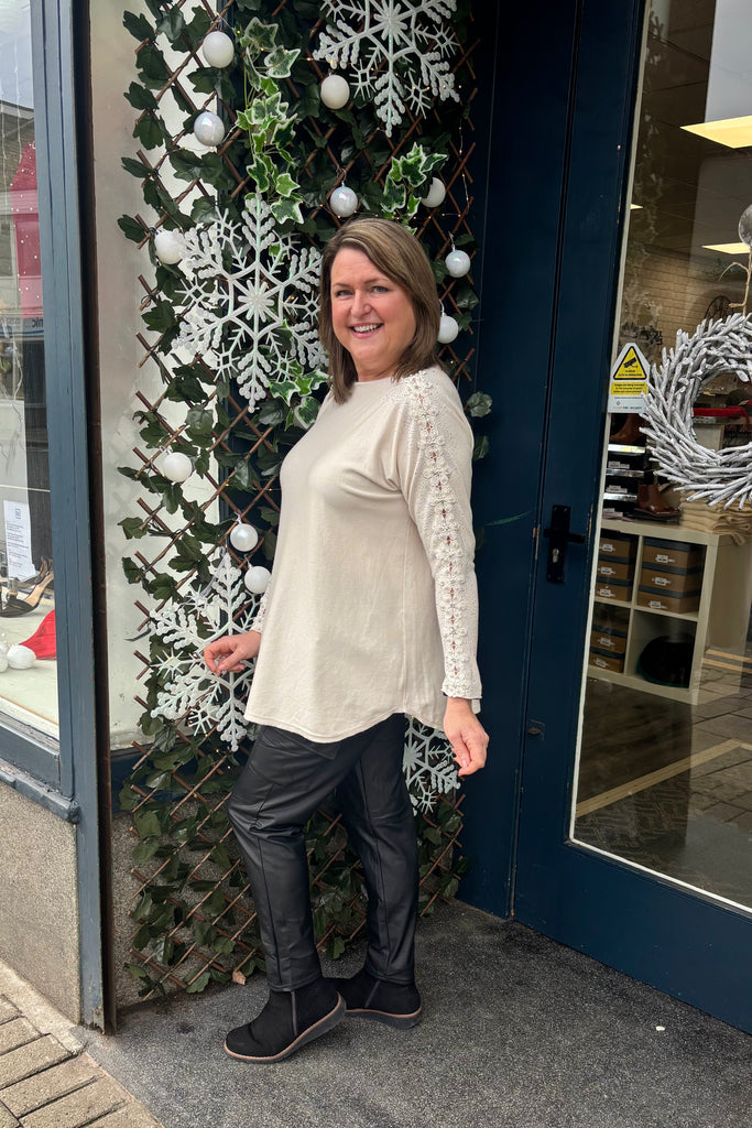 Serena Statement Sleeve Knit