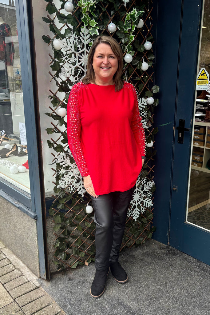 Serena Statement Sleeve Knit