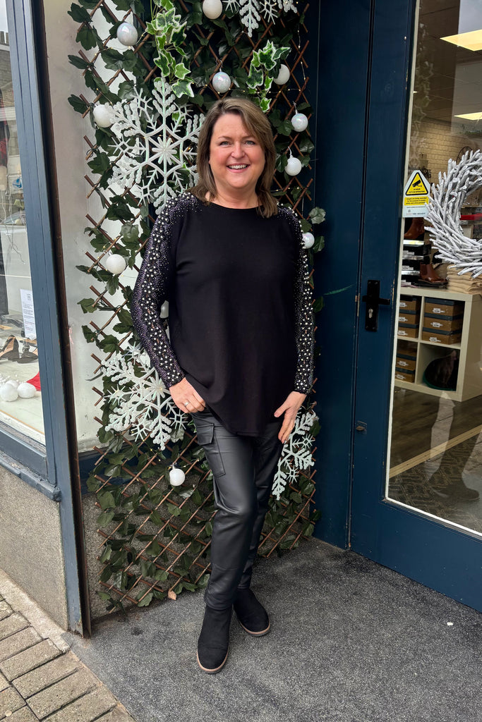 Serena Statement Sleeve Knit