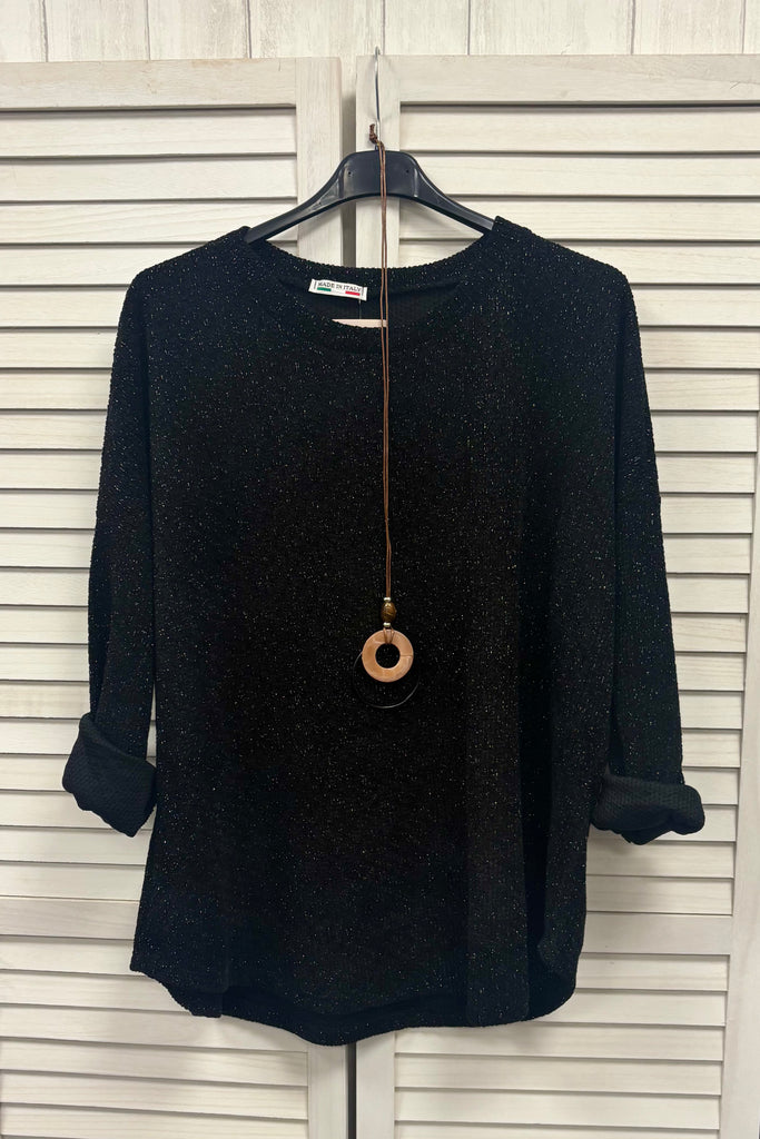 Georgina Textured Necklace Top